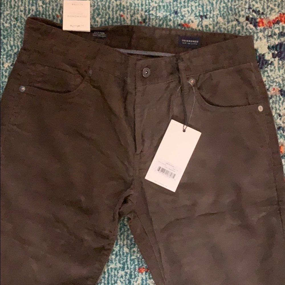 7diamond Clifton slim straight corduroy 30 x 32